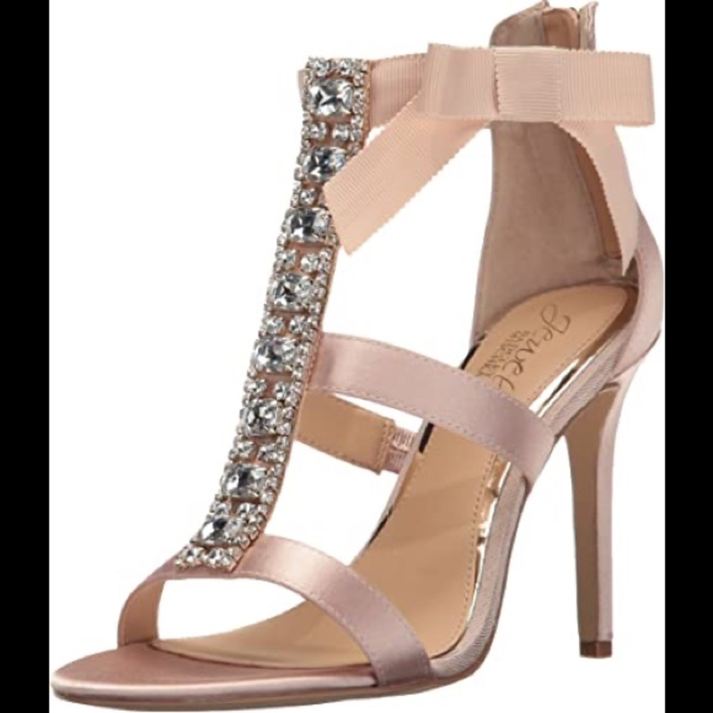 Badgley Mischka Henderson dress heel sandal for wedding/prom